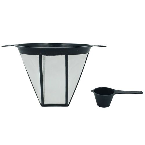 Filtro P/ Café Reutilizável 12x10cm em Plástico Imporiente