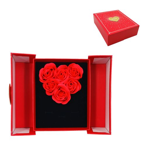 Porta Joias Dobrável Love 13x16cm em Papel  Dcarte