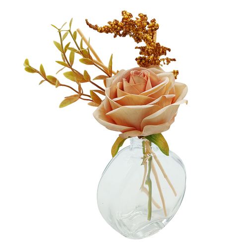 Frasco P/ Difusor C/ Flor 150ml em Vidro Dcarte