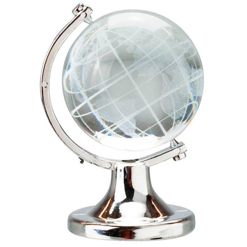 Mini Globo Terrestre Decorativo 11cm em Vidro Taimes