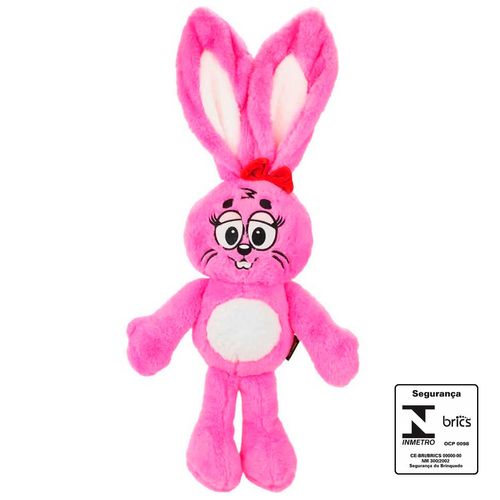 Coelho De Pelúcia Dalila 50cm em Poliéster Taimes