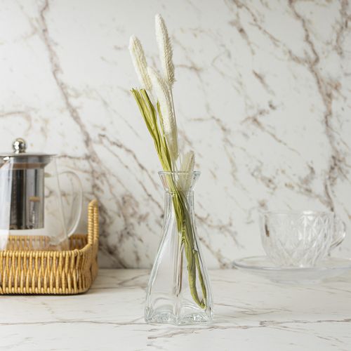 Vaso Decorativo 13x6cm em Vidro Lyor