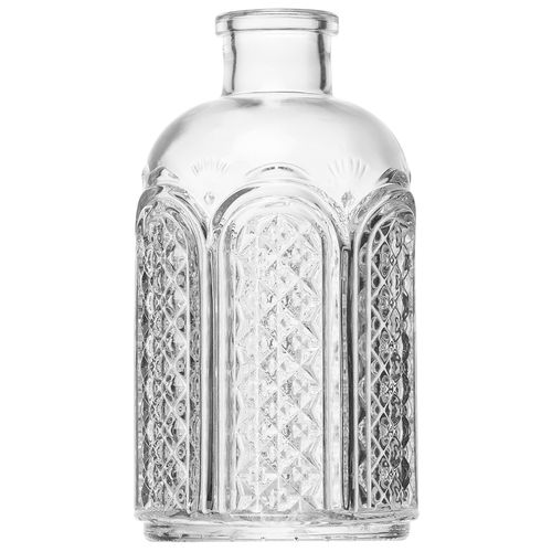 Vaso Decorativo Vitral 13x6cm em Vidro Lyor