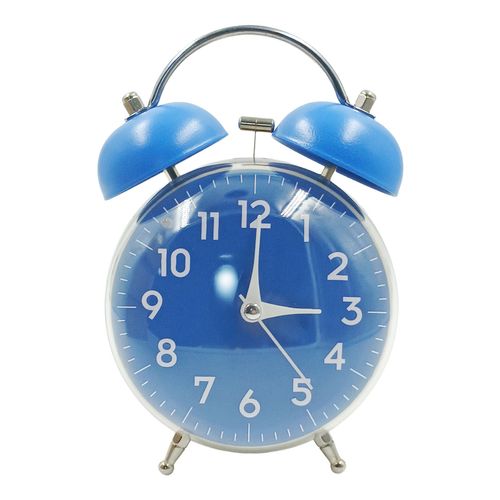 Relógio Despertador 11x8cm em Ferro Imporiente