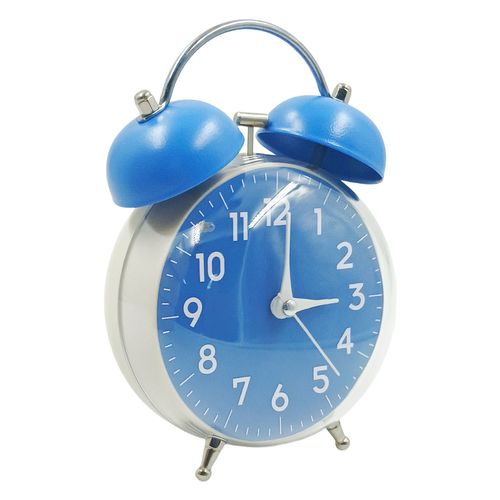 Relógio Despertador 11x8cm em Ferro Imporiente