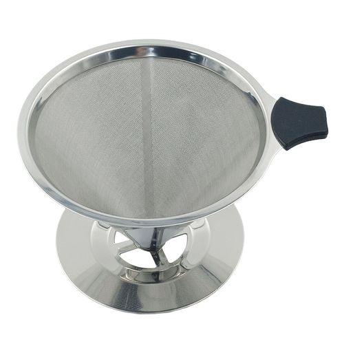 Coador de Café 11,5x9cm em Aço Inox Kehome