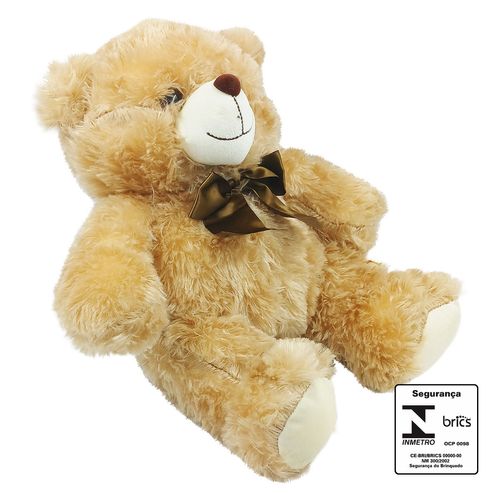 Urso de Pelúcia 34cm em Poliéster Fizzy