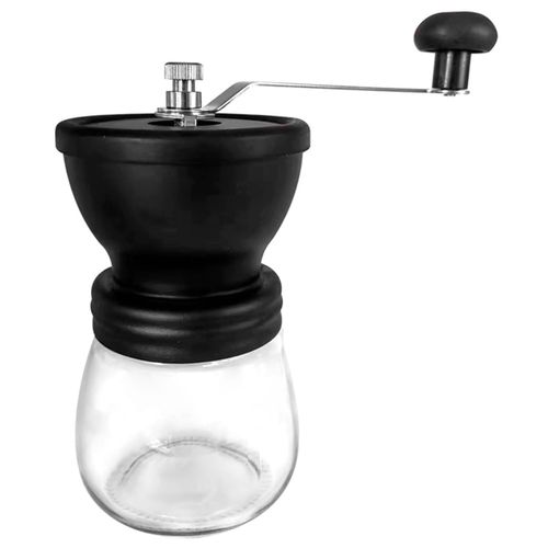 Moedor De Café Cagliar 18,5x9cm Em Vidro Kehome