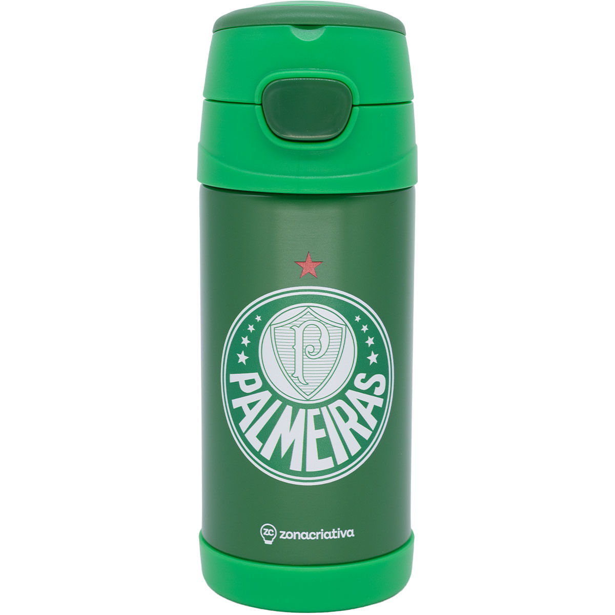 Garrafa Palmeiras  350ml em Inox Zona Criativa