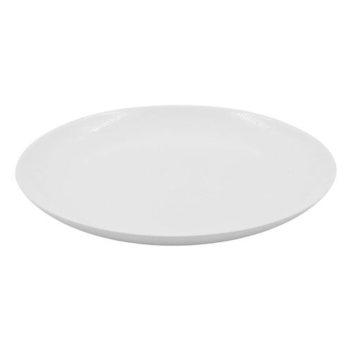 Prato Redondo 25cm em Vidro Bela Flor