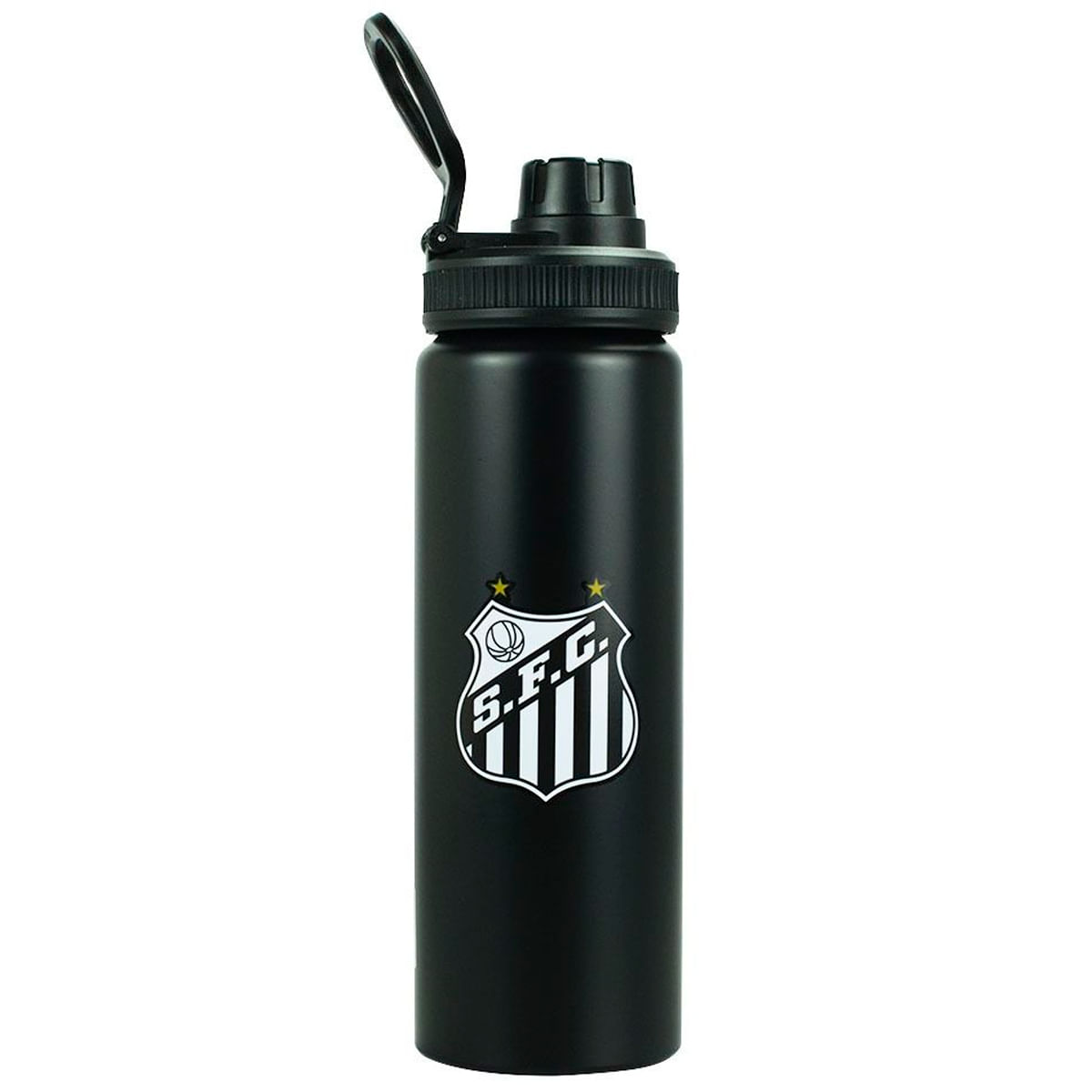 Garrafa Santos FC 750ml em Alumínio Mileno