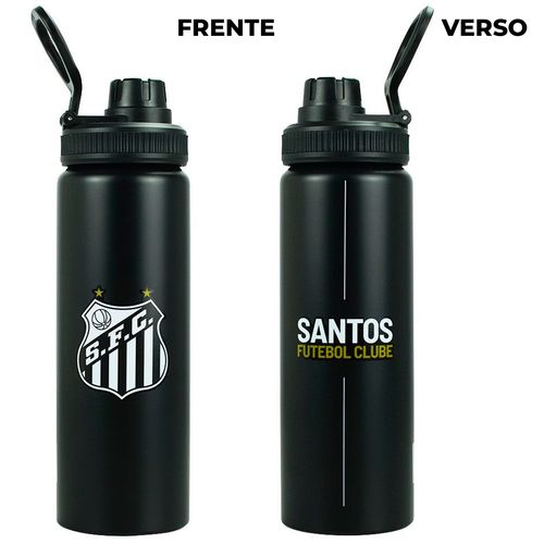 Garrafa Santos FC 750ml em Alumínio Mileno