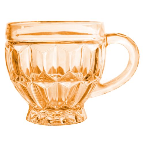 Xícara C/ Pé 190ml em Vidro Livon