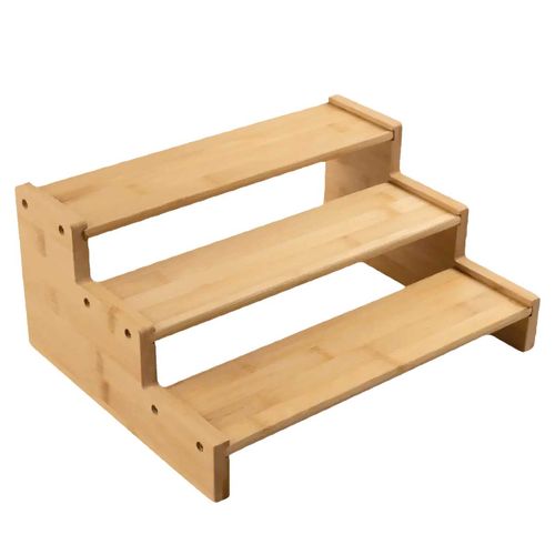 Organizador Multiuso 3 Andares 33x26,5cm em Bambu Livon