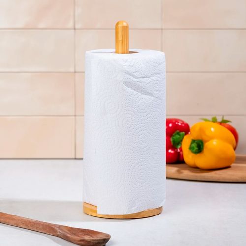 Porta Toalha 29x12cm em Bambu Livon