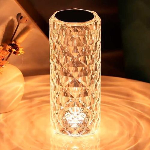 Luminária Cristal Decorativa 21x8cm em Plástico Charti