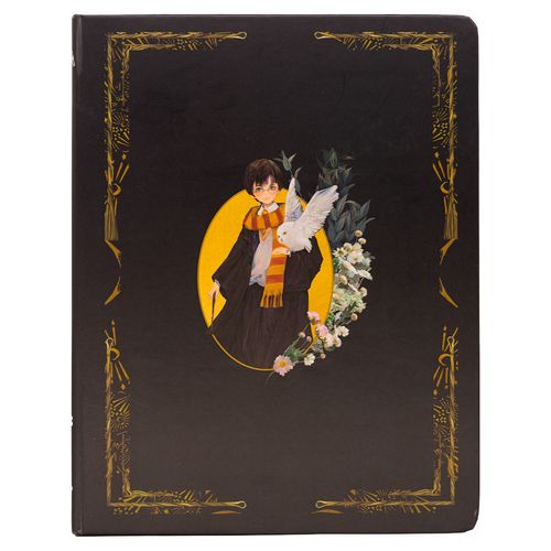 Planner Harry Potter C/ Divisórias  21x16cm 96 Folhas em Papel Zona Criativa