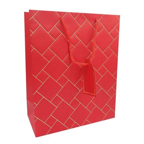 Sacola P/ Presente 32x26x12cm em Papel FWB