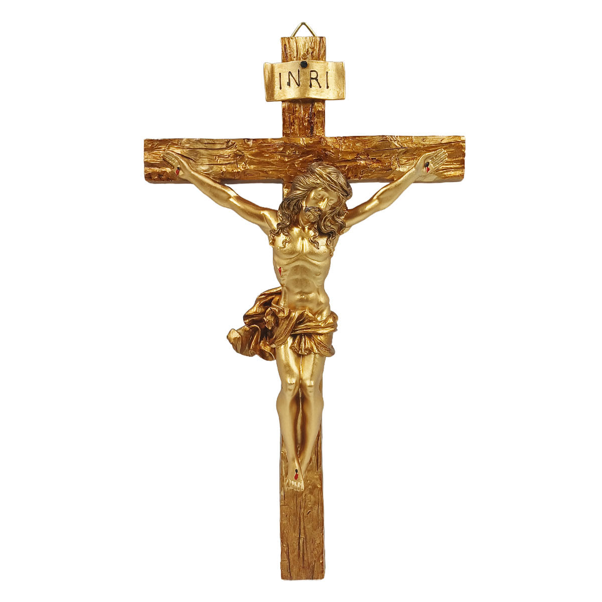Jesus Crucificado 35cm em Resina Taimes