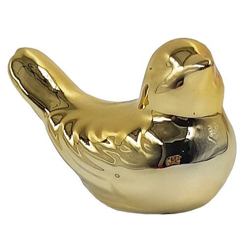 Pássaro Decorativo 7cm em Cerâmica Freecom