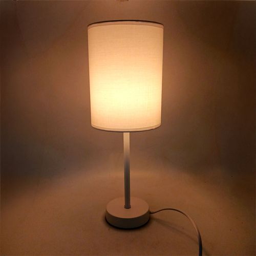 Abajur Decorativo Bivolt 40,5x15x9,8cm em PVC e Acrílico Imporiente