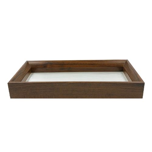 Bandeja Decorativa 25x13cm em Plástico Livon
