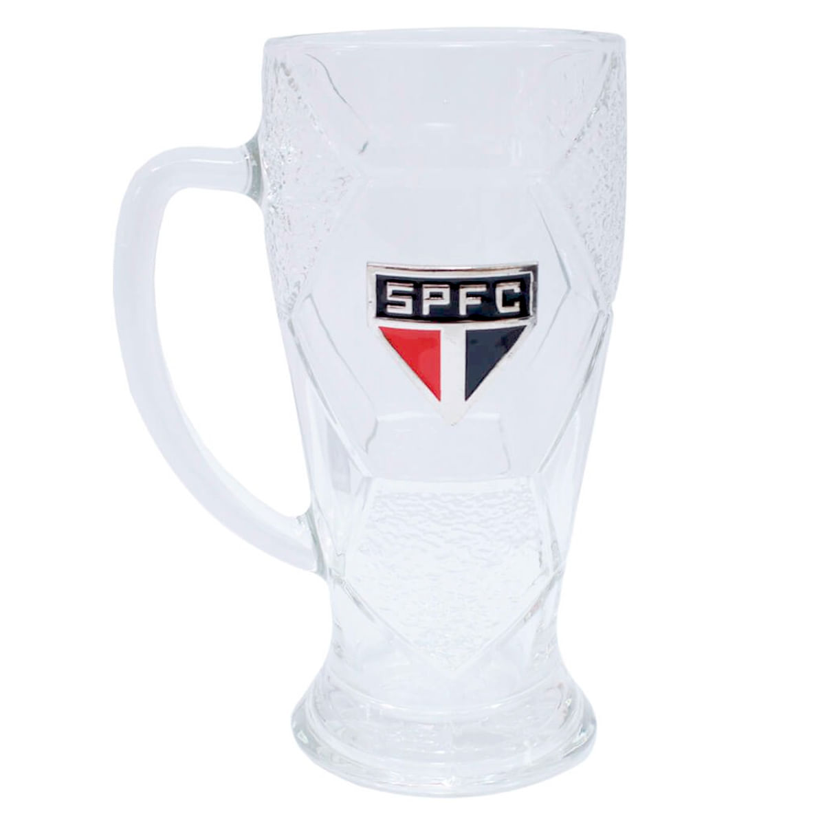 Copo São Paulo FC 420ml em Vidro Mileno