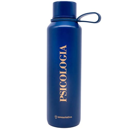 Garrafa Profissão Psicologia 600ml em Aço Inox Zona Criativa