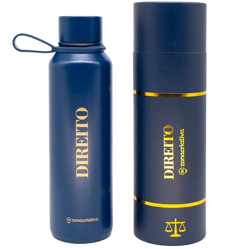 Garrafa Profissão Direito 600ml em Aço Inox Zona Criativa
