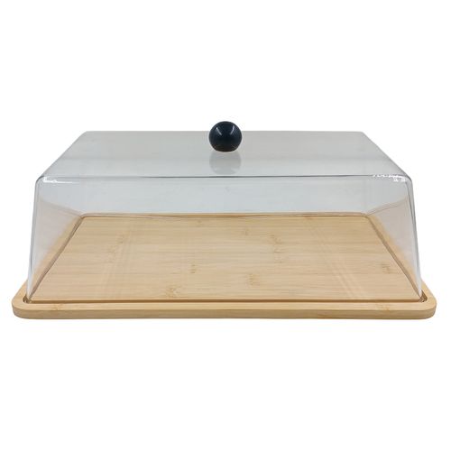 Porta Pão C/ Tampa 35x21cm em MDF Cascavel