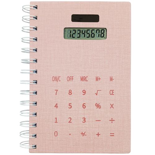 Caderno de Anotação C/Calculadora 13x18cm em Papel Amigold
