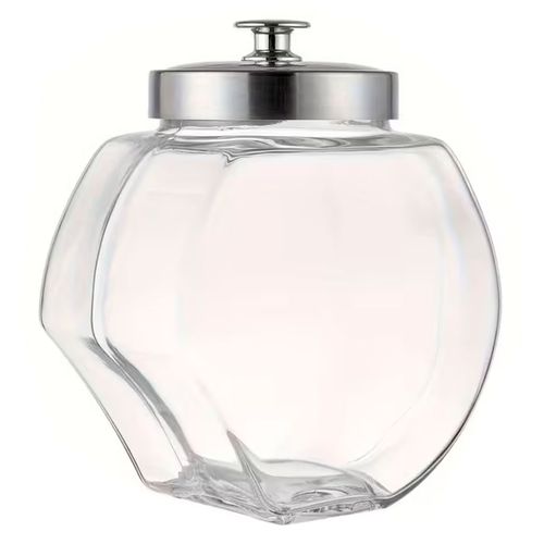 Pote Vintage C/ Tampa 2000ml em Vidro Newway