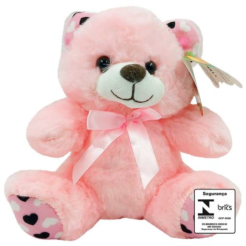 Ursinho 20cm em Pelúcia Fizzy