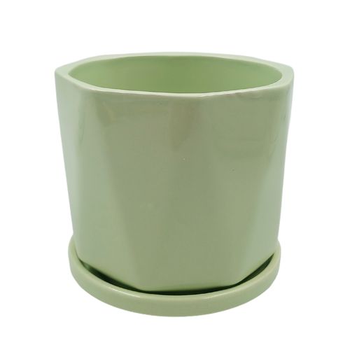 Vaso Decorativo 11x10cm em Cerâmica Cascavel