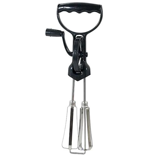 Batedor Manual Duplo 29cm em Metal e Plástico Kehome