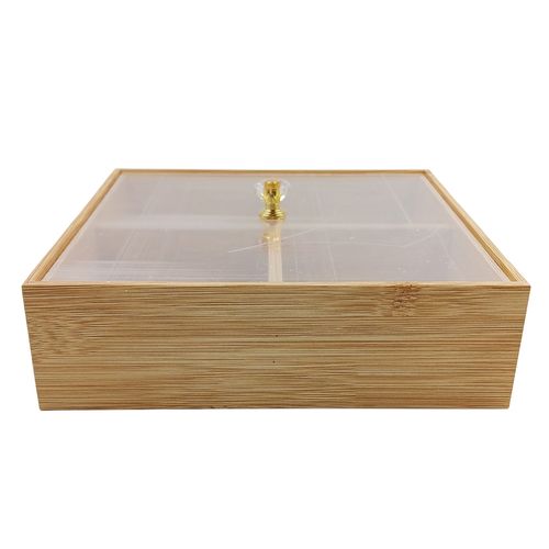 Organizador Multiuso 20x20cm em MDF  Fu Xing