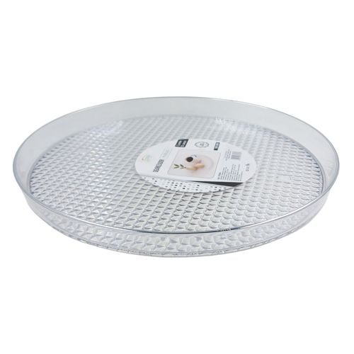 Bandeja Redonda 30X2cm em Plastico Fu Xing
