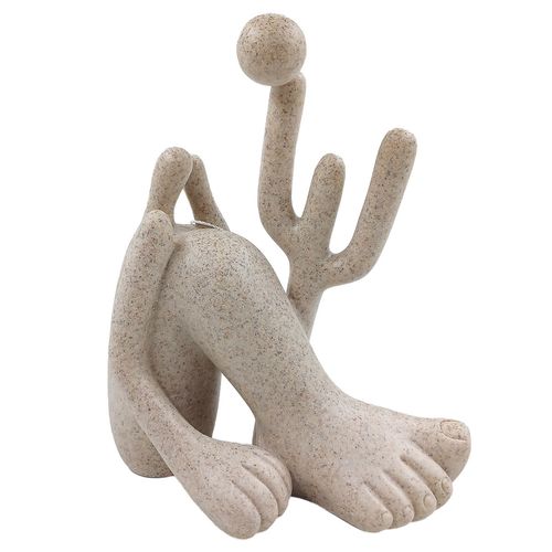 Escultura Abaporu 17,5x14cm em Poliresina Mart/Moas