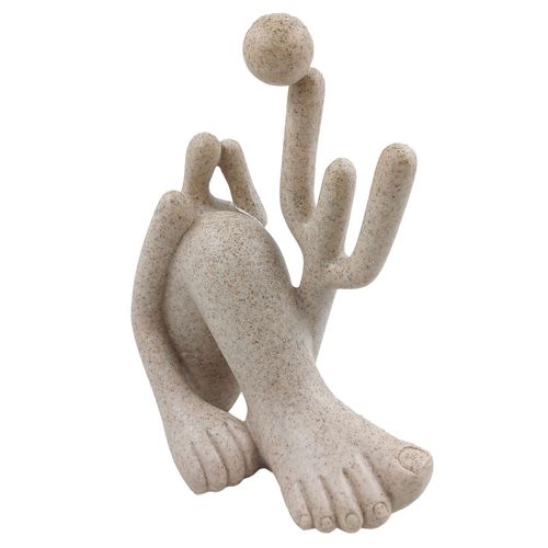 Escultura Abaporu 17,5x14cm em Poliresina Mart/Moas