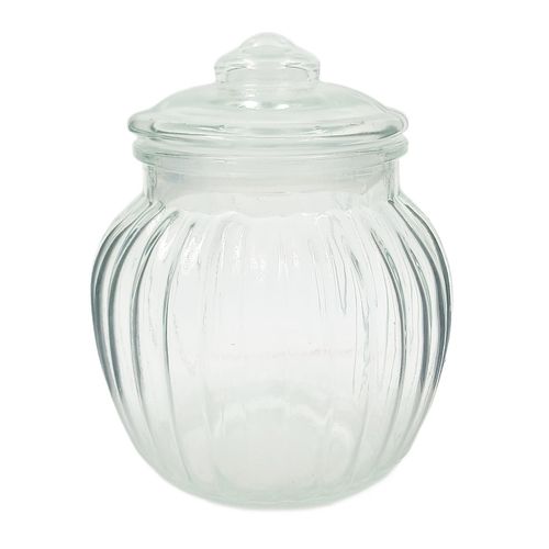 Pote C/ Tampa 600ml em Vidro Flashgoods