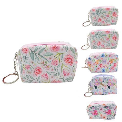 Porta Níquel Flores 9x6cm em PVC FWB