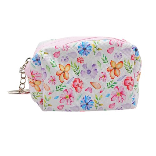 Porta Níquel Flores 9x6cm em PVC FWB