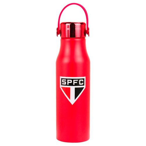 Garrafa São Paulo FC 600ml em Alumínio Mileno