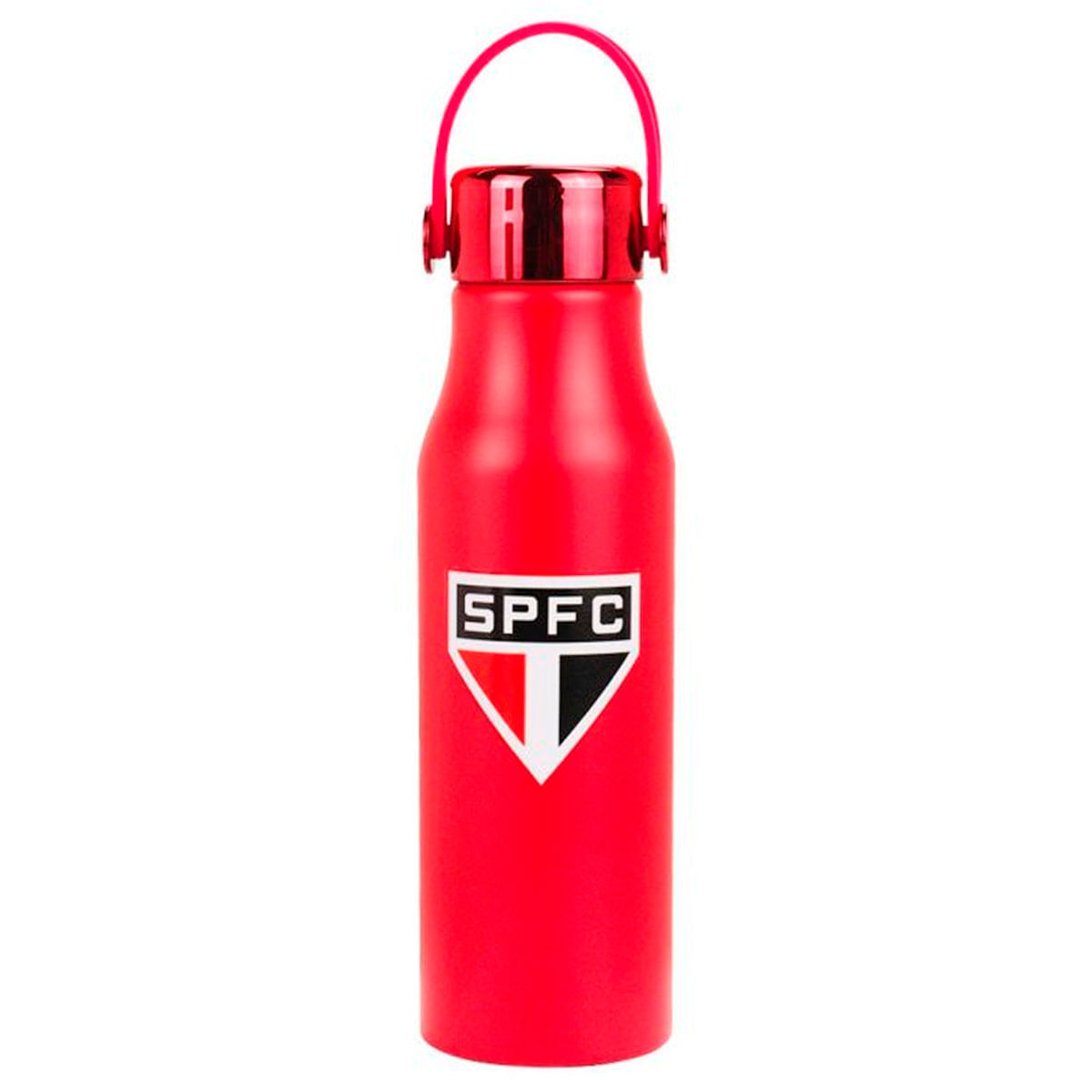 Garrafa São Paulo FC 600ml em Alumínio Mileno