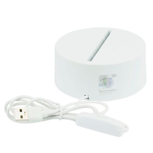 Luminária Decorativa Led Palmeiras 18cm em Plástico Mileno