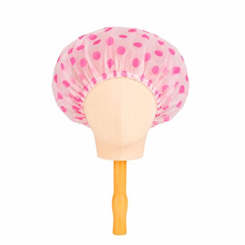 Touca de Banho Bolinhas 25cm em Plastico Interponte