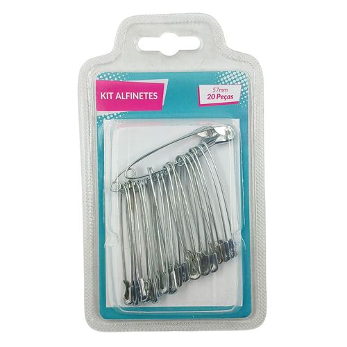 Kit Alfinetes 57mm 20 Peças em Ferro Imporiente