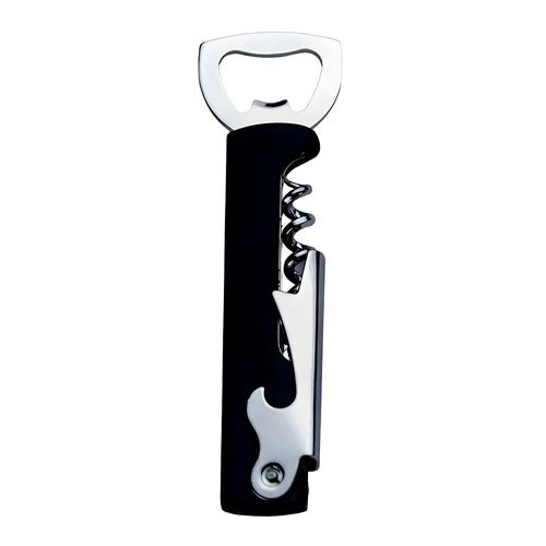 Abridor de Garrafas 12,2x3,5cm em Plástico e Inox Megagift
