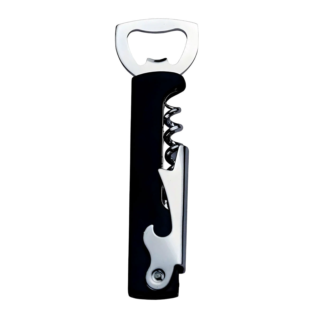 Abridor de Garrafas 12,2x3,5cm em Plástico e Inox Megagift