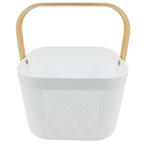 Cesto Organizador C/ Alça 20x14cm em Plástico Amigold